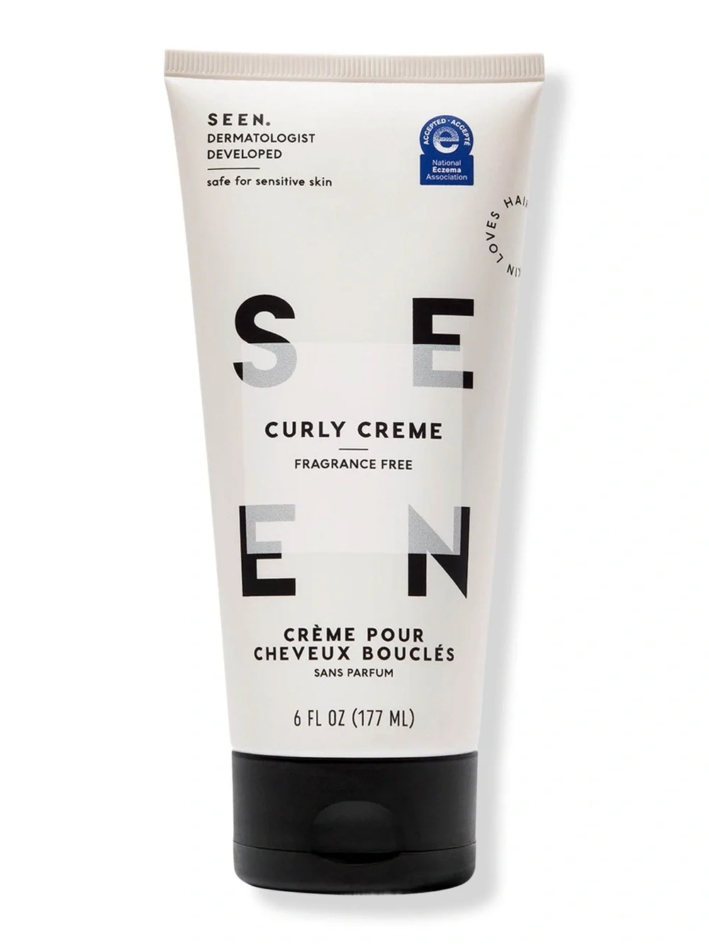 SEEN Curly Creme Anti-Frizz Heat Protection 6 fl oz ~ New & Sealed